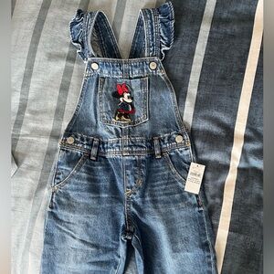BNWT Gap Minnie Mouse Overalls